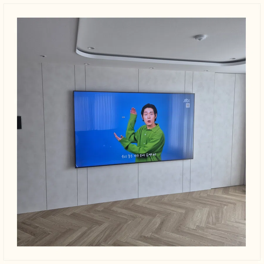 고양시 설치 참고 사진 2 - 가벽과 석고보드 안전