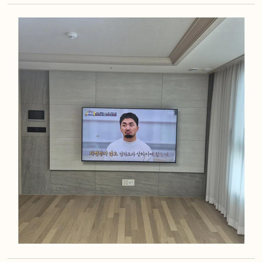 제물포구 벽걸이TV 설치 참고 장면 - 거치대·브라켓 선택