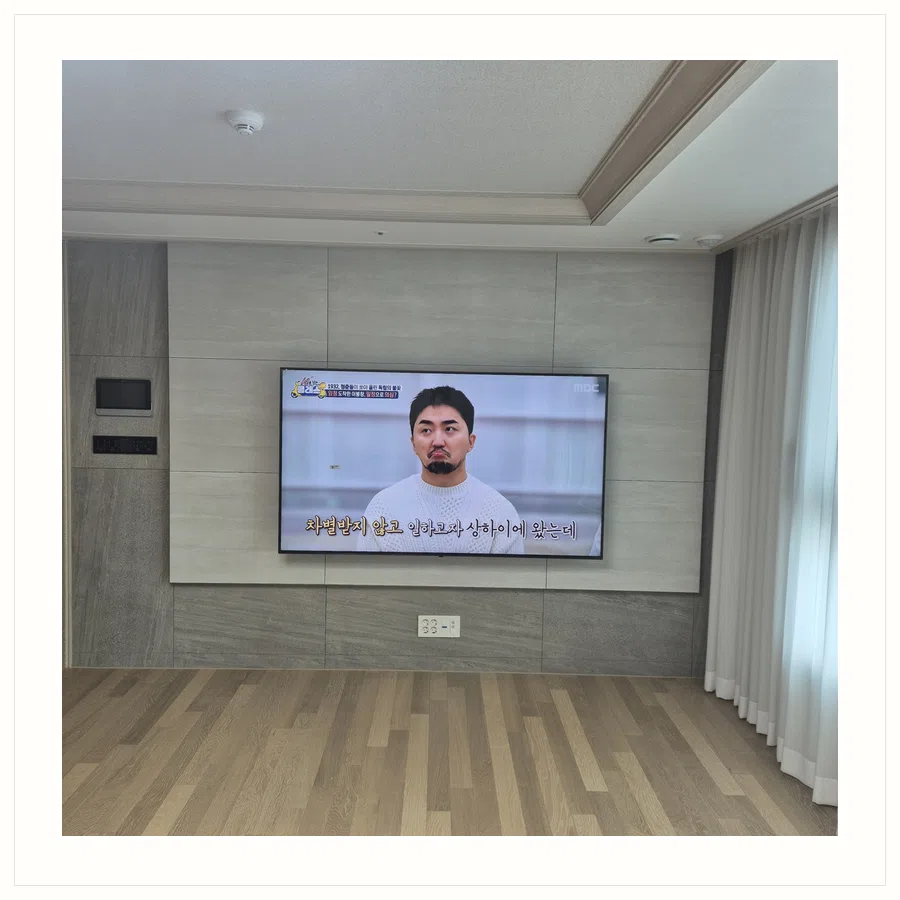 영종구 설치 참고 사진 2 - 거치대·브라켓 선택